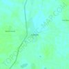 Carte topographique Kabélawa, altitude, relief
