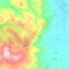 Carte topographique Chanca, altitude, relief