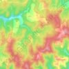Carte topographique Redon-Espic, altitude, relief