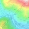 Carte topographique Piangiacolin, altitude, relief