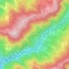 Carte topographique Codromaz, altitude, relief