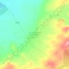 Carte topographique Zaouiat Bougrine, altitude, relief