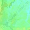 Carte topographique Berea, altitude, relief