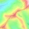 Carte topographique Decatur Mountain, altitude, relief