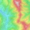 Carte topographique Trafficanti, altitude, relief