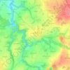 Carte topographique La Basse Métrie, altitude, relief