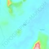 Carte topographique Gorely, altitude, relief