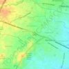 Carte topographique Kalitan, altitude, relief