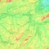 Carte topographique Ferraz de Vasconcelos, altitude, relief