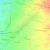 Carte topographique Tegal Besar, altitude, relief