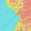Carte topographique Agawa Islands, altitude, relief