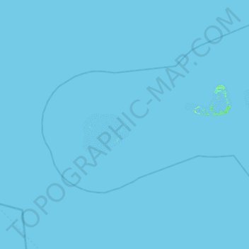 Carte topographique Magados Island, altitude, relief