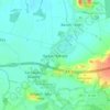 Carte topographique Rackel, altitude, relief