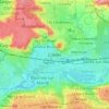 Carte topographique Chelles, altitude, relief