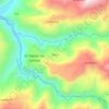 Carte topographique Belen, altitude, relief