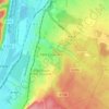 Carte topographique 76650, altitude, relief