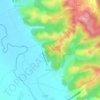 Carte topographique Betplan, altitude, relief