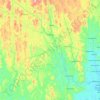 Carte topographique Sahalanona, altitude, relief