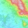 Carte topographique Gioia Sannitica, altitude, relief