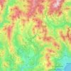 Carte topographique 06440, altitude, relief