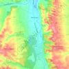 Carte topographique Berdoues, altitude, relief