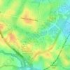 Carte topographique Lake Eden, altitude, relief