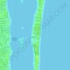 Carte topographique Mar-a-Lago Club;Mar-A-Lago National Historical Site, altitude, relief