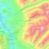 Carte topographique Tarica, altitude, relief