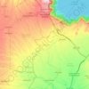 Carte topographique Diriá (Municipio), altitude, relief