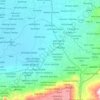 Carte topographique North Nyakach ward, altitude, relief