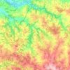 Carte topographique 87600, altitude, relief