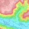 Carte topographique Damery, altitude, relief