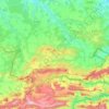 Carte topographique 68480, altitude, relief