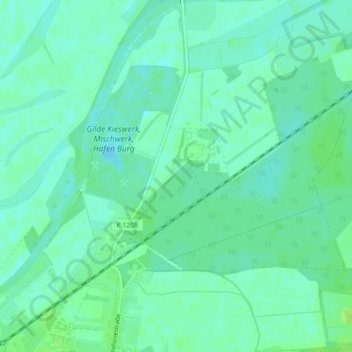 Carte topographique 39288, altitude, relief