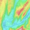 Carte topographique Thoirette, altitude, relief
