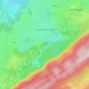 Carte topographique Arsure-Arsurette, altitude, relief