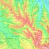 Carte topographique Lucq-de-Béarn, altitude, relief
