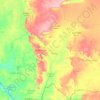 Carte topographique Assaba, altitude, relief