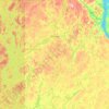 Carte topographique Temagami, altitude, relief