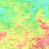 Carte topographique Mairinque, altitude, relief