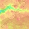 Carte topographique La Queue-en-Brie, altitude, relief