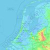 Carte topographique Holland, altitude, relief