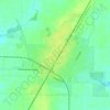Carte topographique Bushnell, altitude, relief