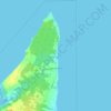 Carte topographique Seacow Pond, altitude, relief