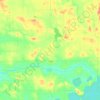 Carte topographique Chazel, altitude, relief