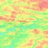 Carte topographique 44540, altitude, relief