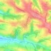 Carte topographique Vigoulet-Auzil, altitude, relief