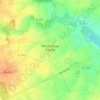 Carte topographique Mézières-au-Perche, altitude, relief