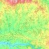 Carte topographique 87520, altitude, relief
