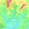 Carte topographique Bourgaltroff, altitude, relief